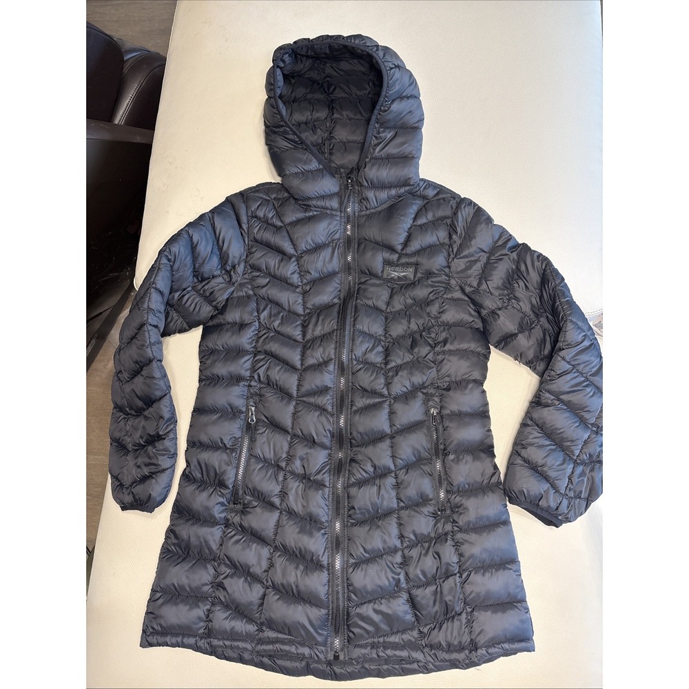 Women's Medium REEBOK Lightweight Puffer Jacket EUC